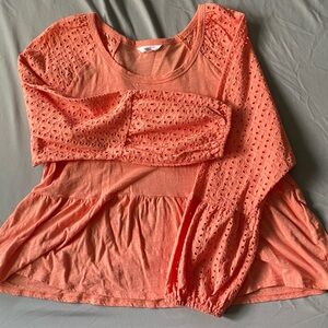 Time and Tru peplum top